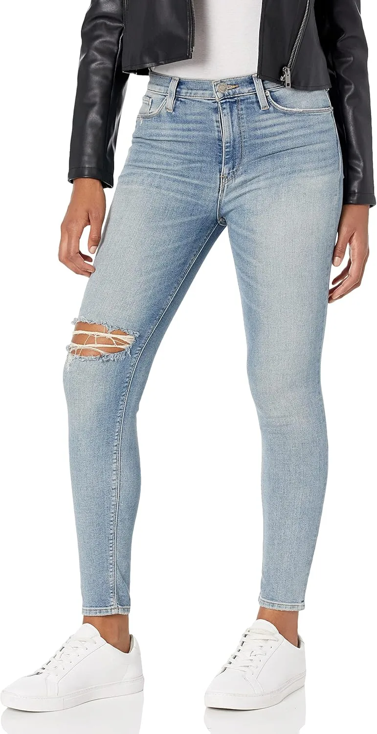 Hudson Womens Barbara High Rise Super Skinny Ankle Jean
Hudson Womens Barbara High Rise Super Skinny Ankle Jean