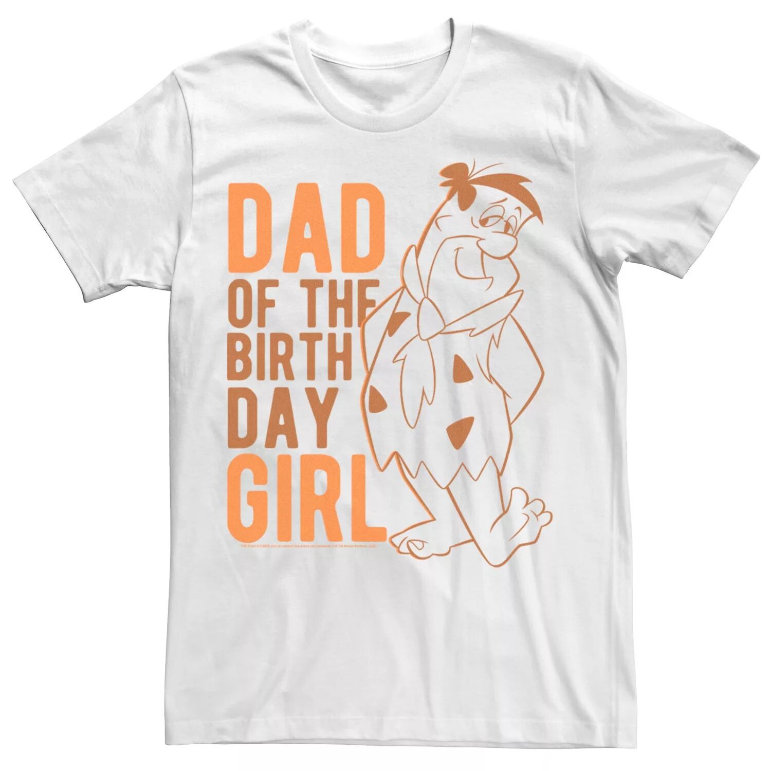 Мужская футболка Flinstones Fred Dad Of The Birthday Girl с надписью Licensed Character
Мужская футболка Flinstones Fred Dad Of The Birthday Girl с надписью Licensed Character