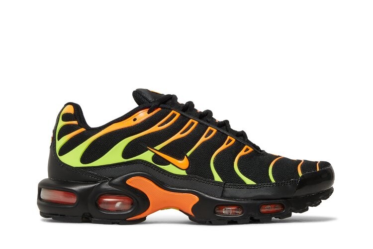 Кроссовки Nike Air Max Plus 'Black Volt Total Orange', черный
Кроссовки Nike Air Max Plus 'Black Volt Total Orange', черный