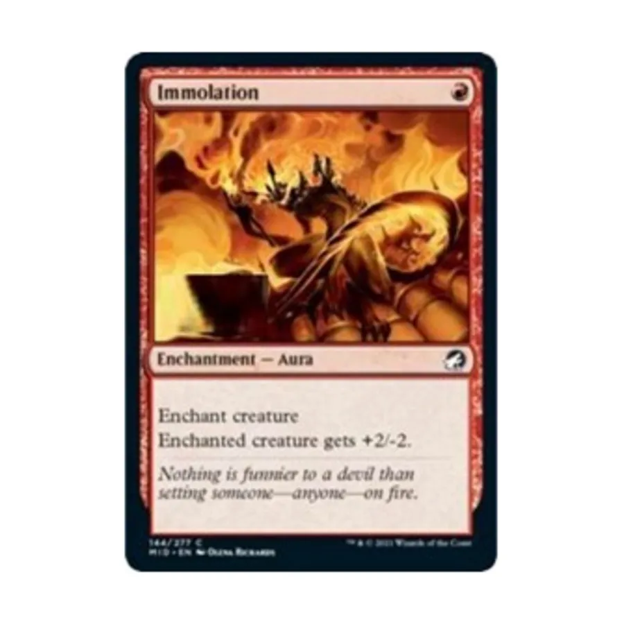 CCG Сожжение (С) (Фольга), MTG - Innistrad - Midnight Hunt
CCG Сожжение (С) (Фольга), MTG - Innistrad - Midnight Hunt