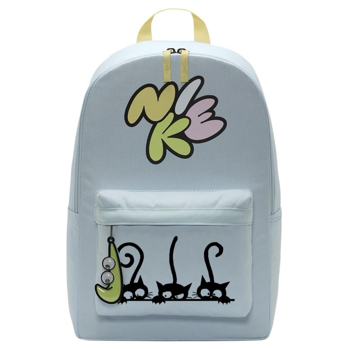 Nike Тканевый рюкзак женский ледниково-голубой и нежно-желтый и светло-лимонный, 3 Pack Kitten
Nike Тканевый рюкзак женский ледниково-голубой и нежно-желтый и светло-лимонный, 3 Pack Kitten
