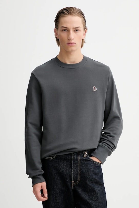 Хлопковая толстовка Ps Paul Smith, серый
Хлопковая толстовка Ps Paul Smith, серый