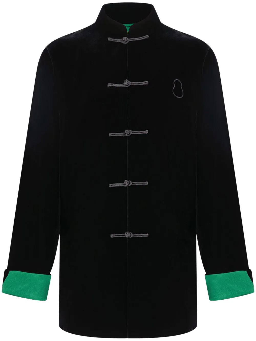 Бархатная куртка Tang из коллаборации с Chen Man Shanghai Tang, черный
Бархатная куртка Tang из коллаборации с Chen Man Shanghai Tang, черный