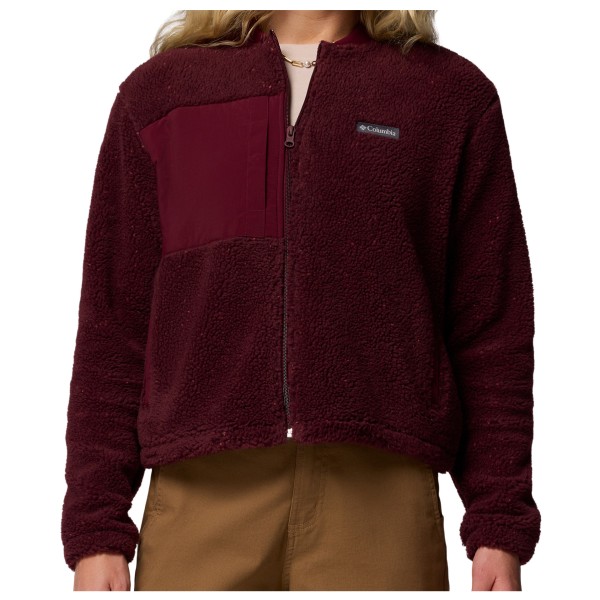 Женская флисовая куртка-бомбер Stellar Path с застежкой-молнией Columbia, Rich Wine 
Женская флисовая куртка-бомбер Stellar Path с застежкой-молнией Columbia, Rich Wine