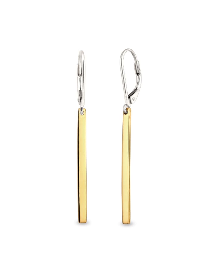 Elli Серьги из серебра 925 пробы, геометрический узор, прямоугольная форма, двухцветные
Elli Серьги из серебра 925 пробы, геометрический узор, прямоугольная форма, двухцветные