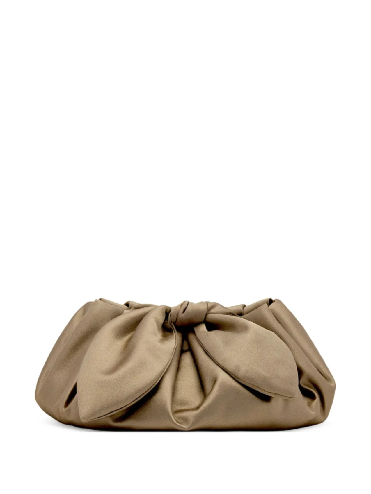 Oscar de la Renta атласный клатч, коричневый
Oscar de la Renta атласный клатч, коричневый