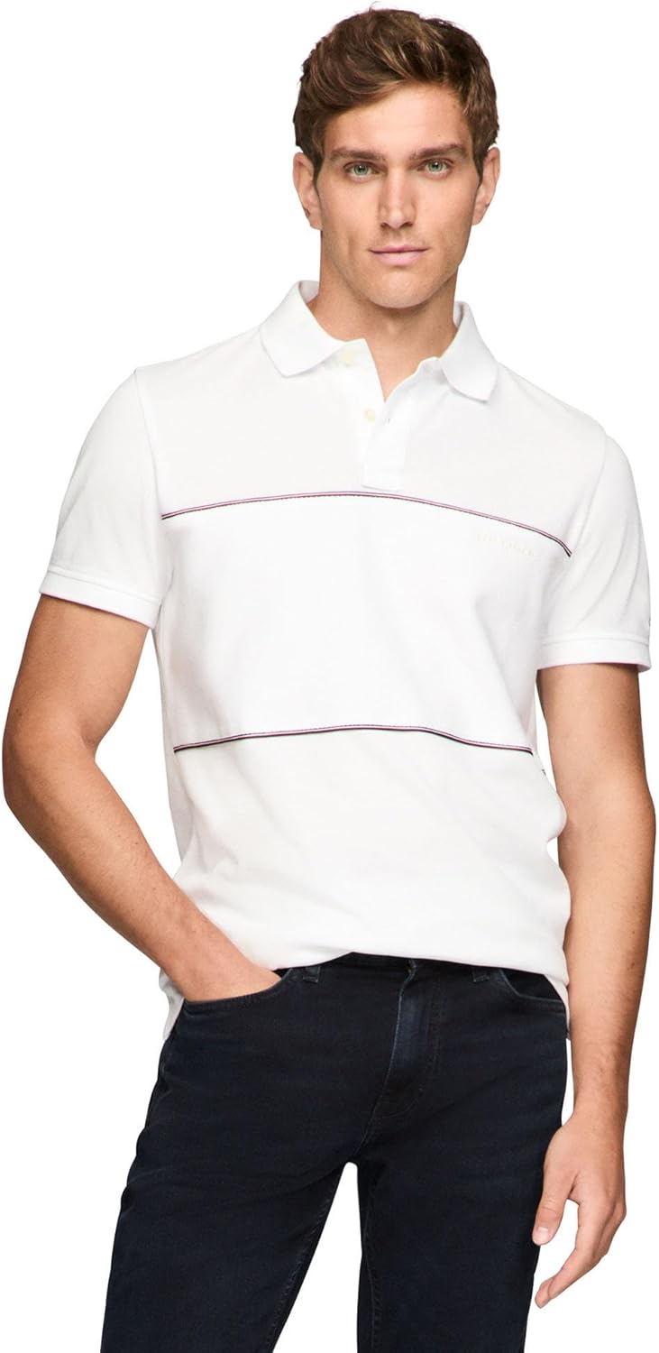 Мужские поло Tommy Hilfiger с коротким рукавом, повседневного кроя, с полосатым рисунком, White, Белый, Мужские поло Tommy Hilfiger с коротким рукавом, повседневного кроя, с полосатым рисунком, White
Мужские поло Tommy Hilfiger с коротким рукавом, повседневного кроя, с полосатым рисунком, White, Белый, Мужские поло Tommy Hilfiger с коротким рукавом, повседневного кроя, с полосатым рисунком, White