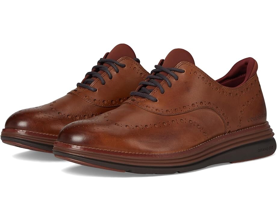 Оксфорды Cole Haan Original Grand Ultra Wingtip Oxford, цвет British Tan/Dark Chocolate/Cherry Mahogany Waterproof
Оксфорды Cole Haan Original Grand Ultra Wingtip Oxford, цвет British Tan/Dark Chocolate/Cherry Mahogany Waterproof