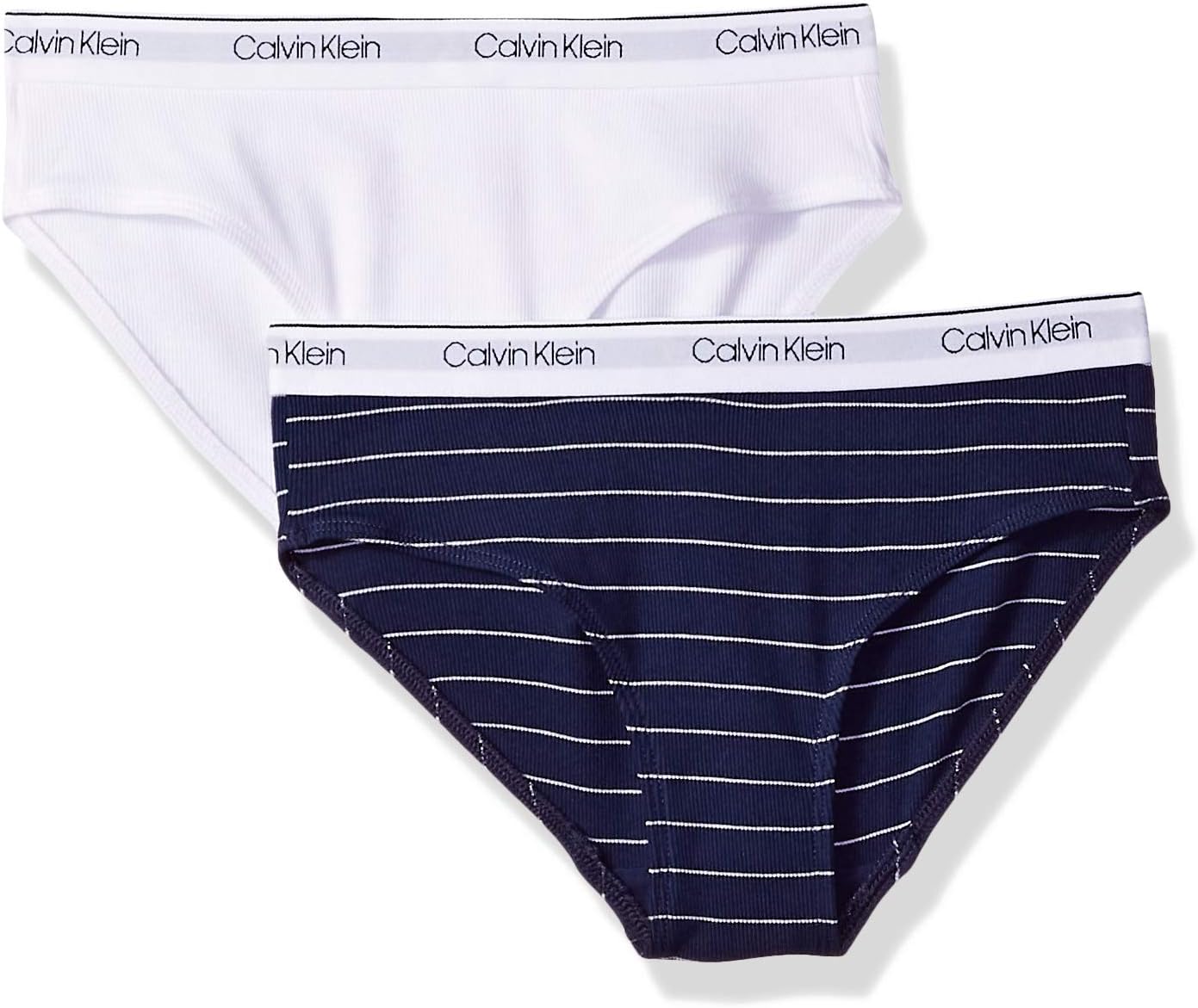 Комплект из 3 пар бикини Calvin Klein Girls Modern Cotton, Rib 2 Pack - Ck Navy Stripe, Classic White
Комплект из 3 пар бикини Calvin Klein Girls Modern Cotton, Rib 2 Pack - Ck Navy Stripe, Classic White