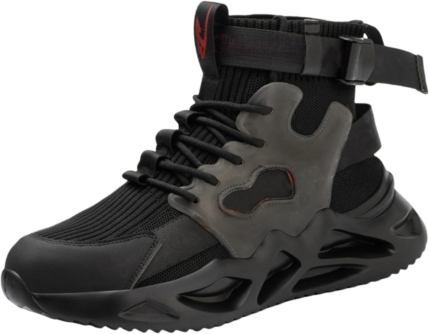 Мужские кроссовки, модные высокие кеды на шнуровке с регулируемой пряжкой, беговые кроссовки, противоскользящие, дышащие, легкие спортивные обувь Generic, черный
Мужские кроссовки, модные высокие кеды на шнуровке с регулируемой пряжкой, беговые кроссовки, противоскользящие, дышащие, легкие спортивные обувь Generic, черный