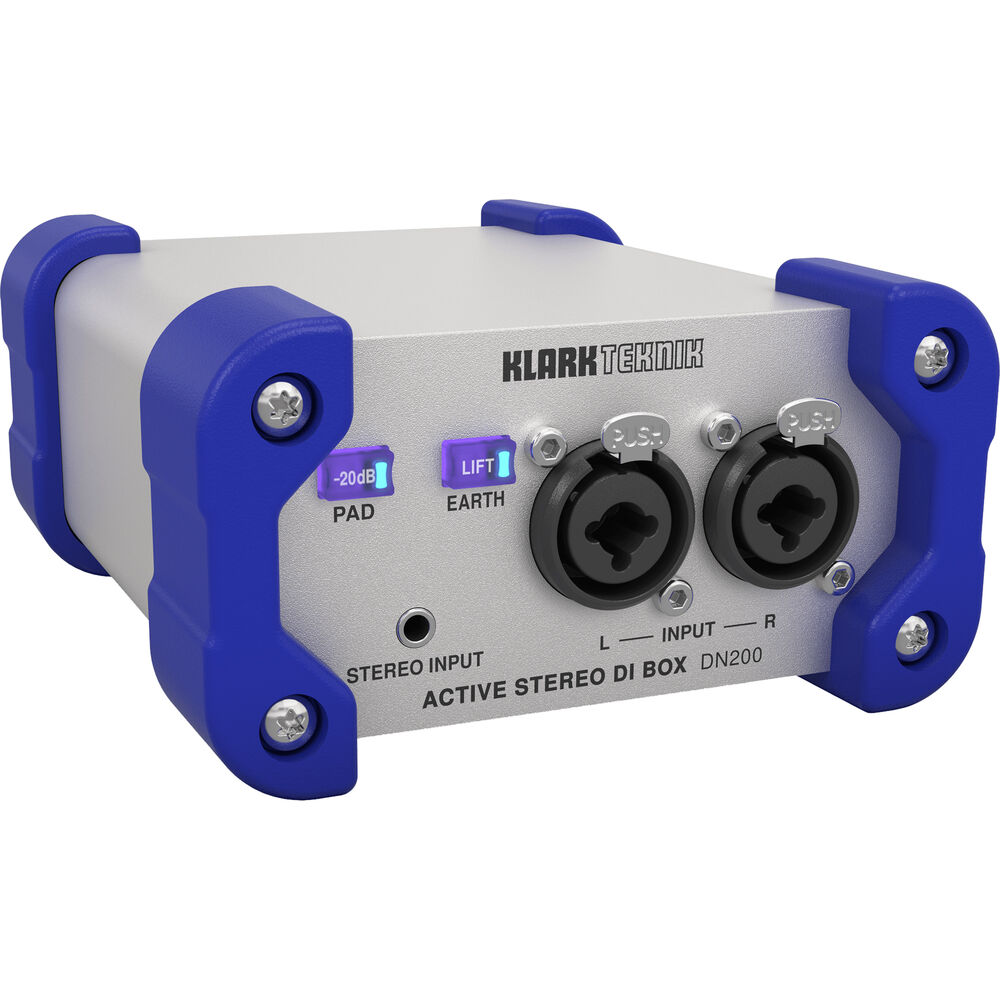 Директ-бокс Klark Teknik DN200 V2 Active Stereo Direct Box DN200 V2
Директ-бокс Klark Teknik DN200 V2 Active Stereo Direct Box DN200 V2