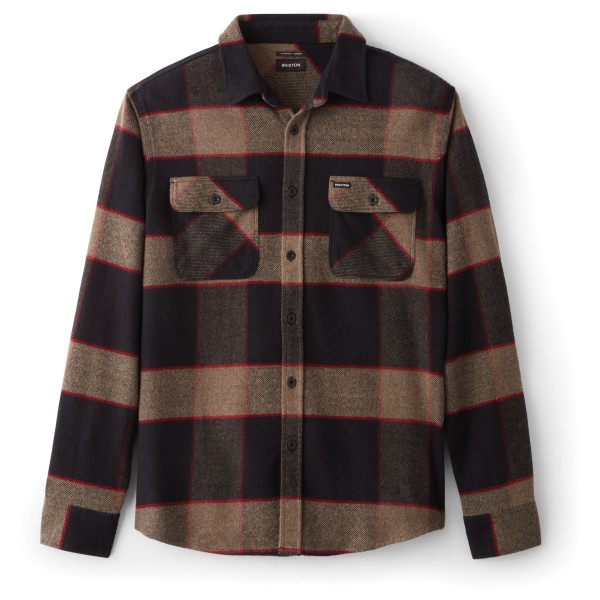 Фланелевая рубашка Bowery Brixton, мультиколор
Фланелевая рубашка Bowery Brixton, мультиколор