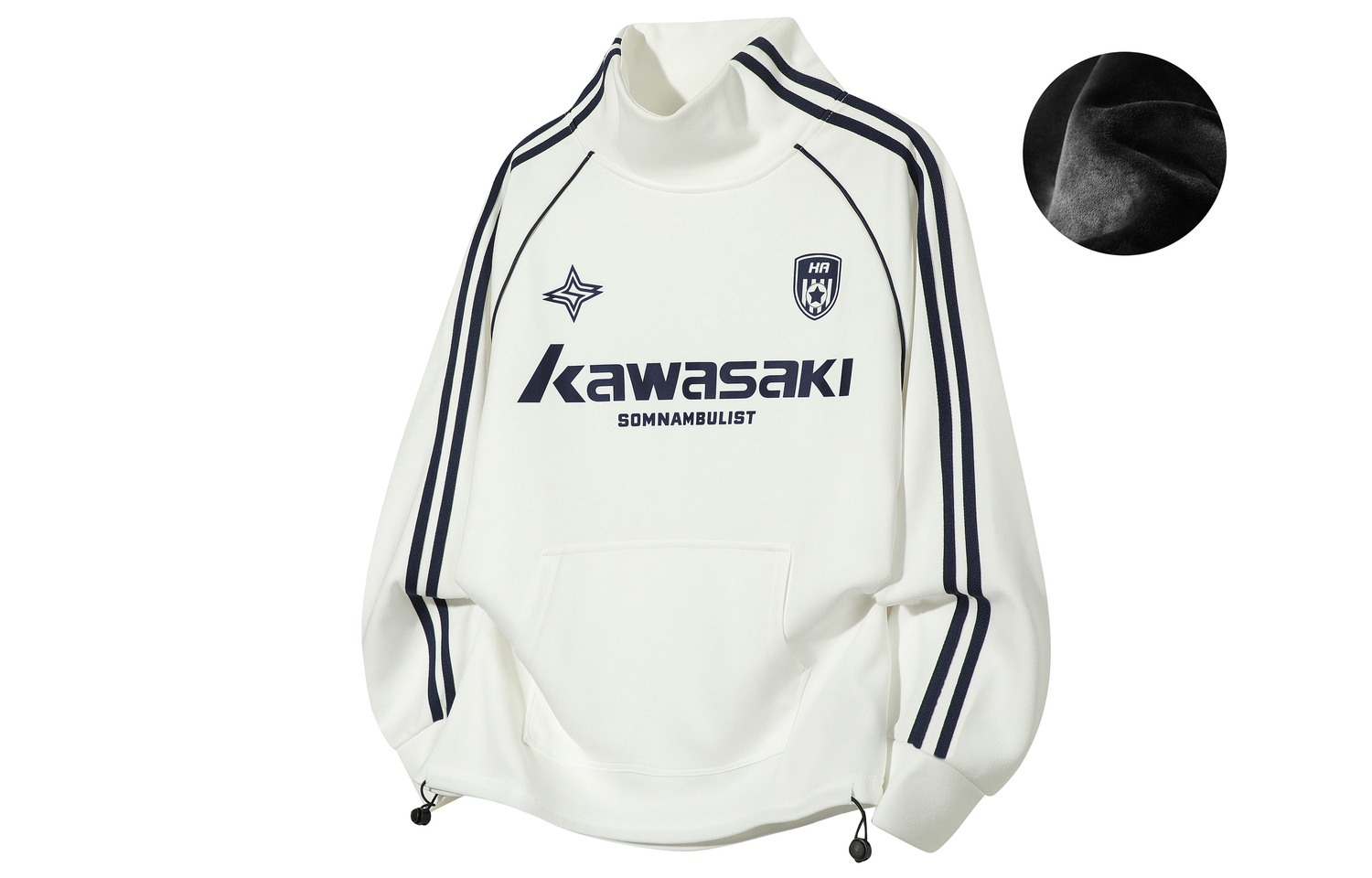 Унисекс свитшот Kawasaki, белый
Унисекс свитшот Kawasaki, белый