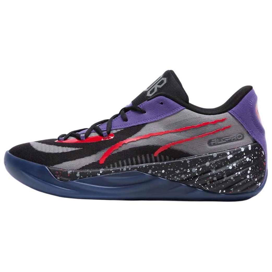 PUMA Мужские баскетбольные кроссовки RJ Barrett x All Pro Nitro низкие противоскользящие износостойкие black purple
PUMA Мужские баскетбольные кроссовки RJ Barrett x All Pro Nitro низкие противоскользящие износостойкие black purple