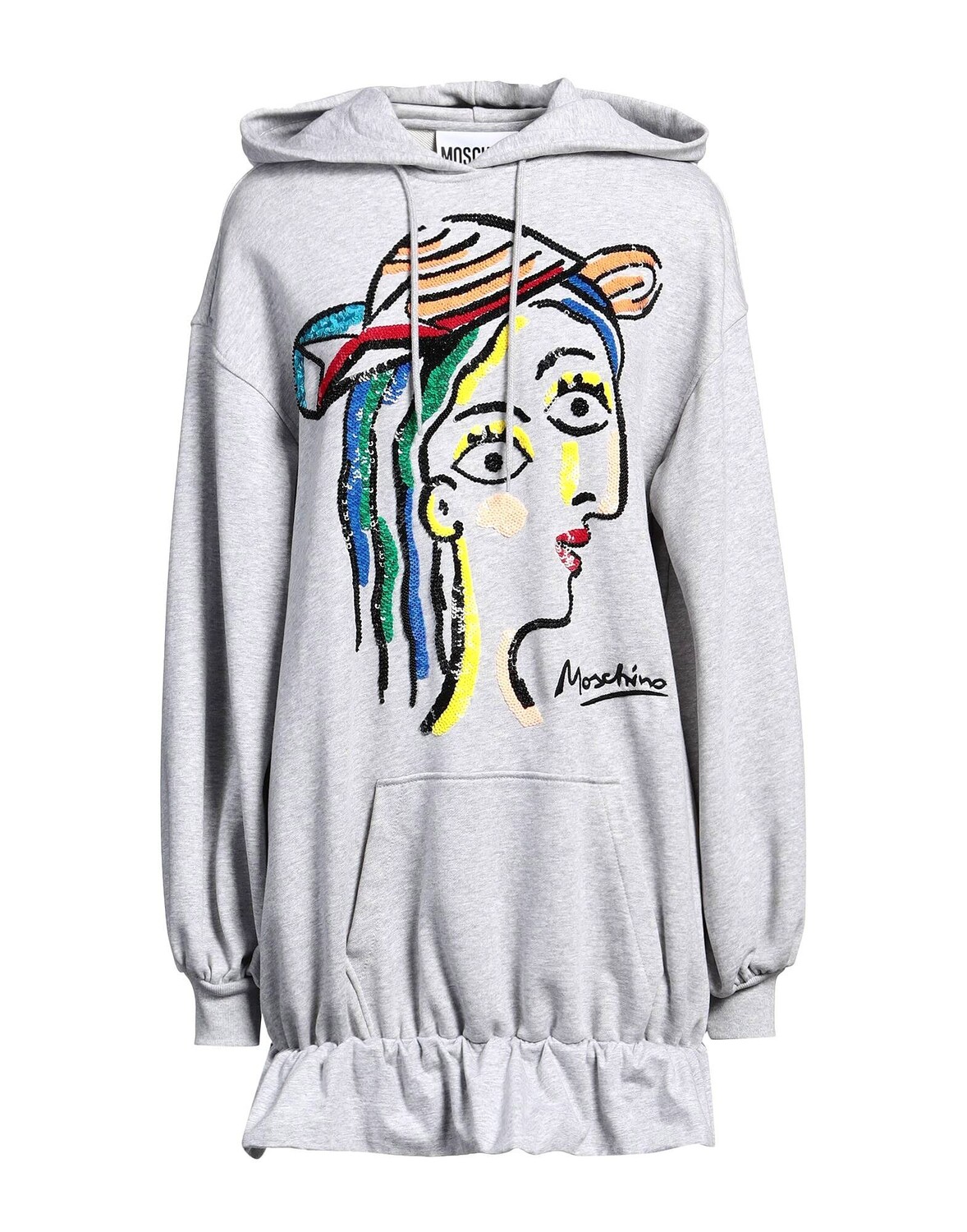 Платье Moschino, светло-серый 
Платье Moschino, светло-серый