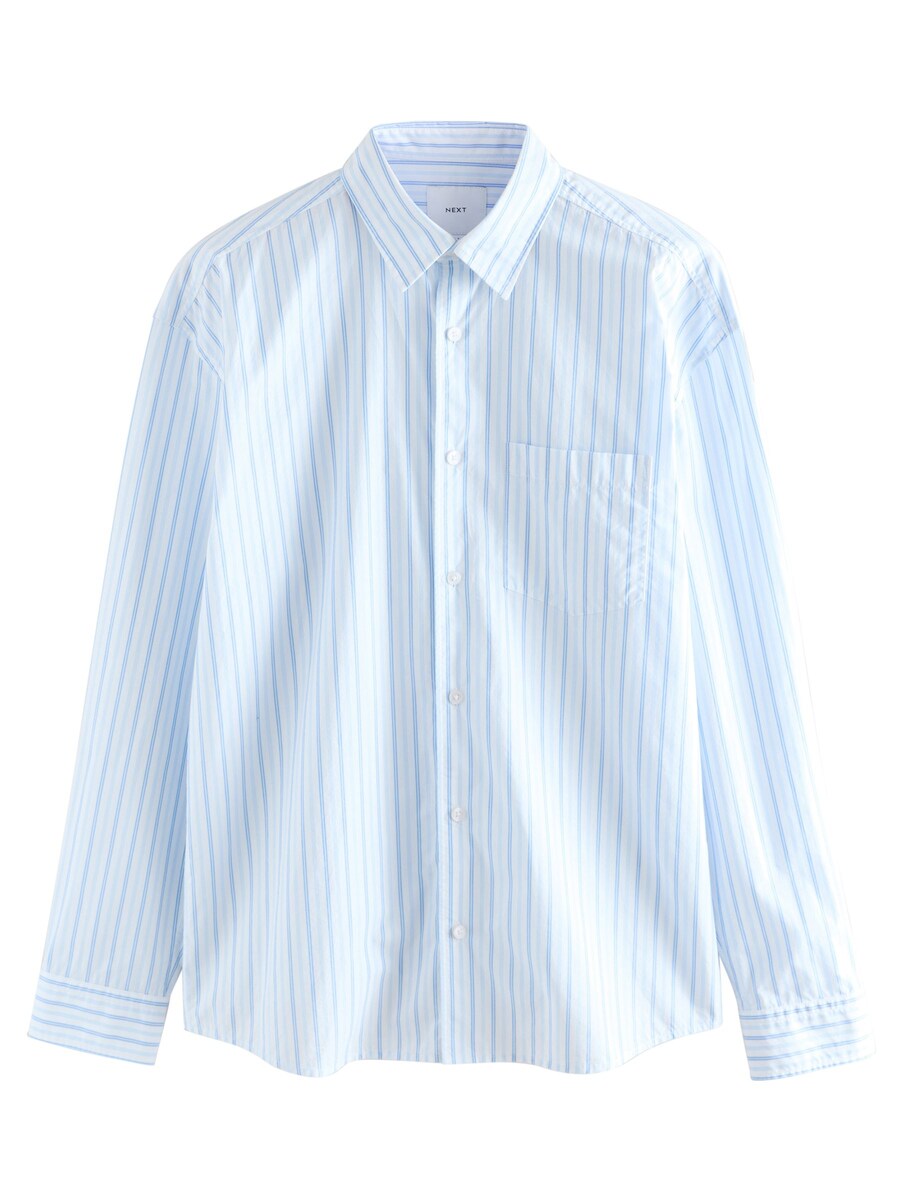 Рубашка на пуговицах классического кроя Next, белый
Рубашка на пуговицах классического кроя Next, белый