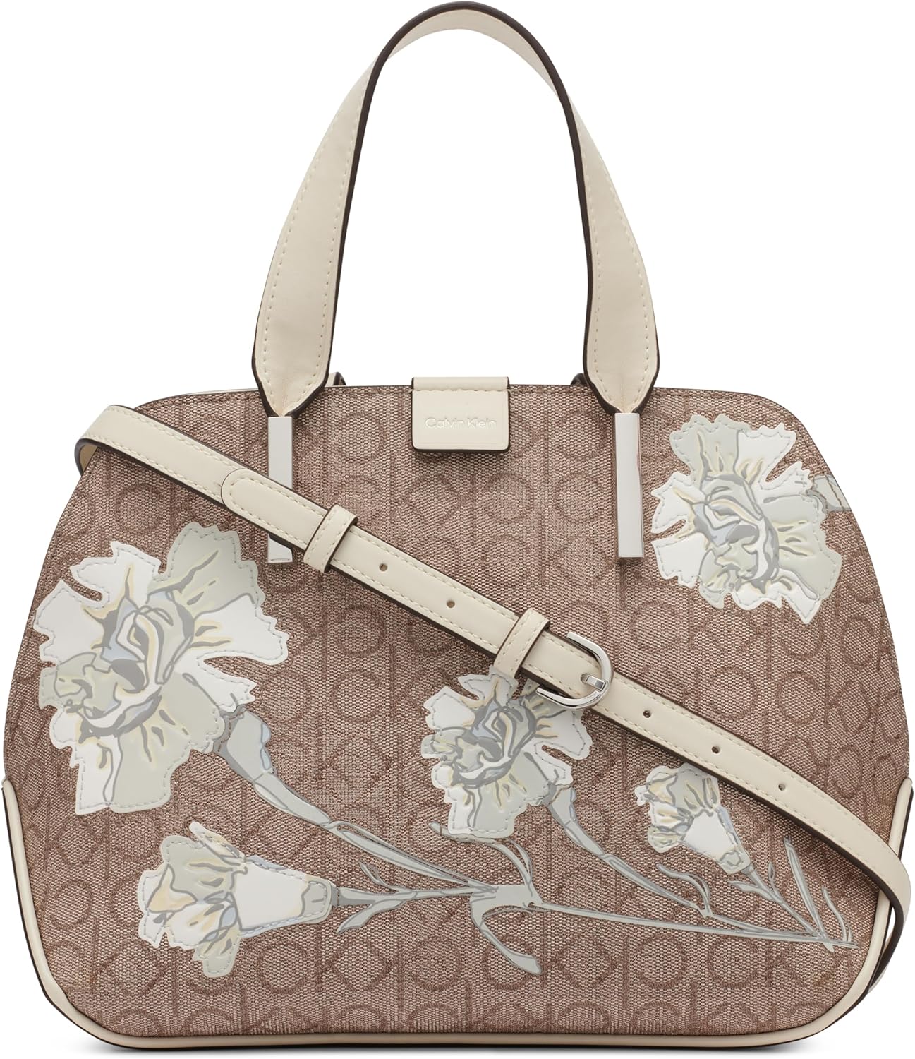 Женская сумка-саквояж Calvin Klein Audrey с тремя отделениями, Almond Multi Floral
Женская сумка-саквояж Calvin Klein Audrey с тремя отделениями, Almond Multi Floral