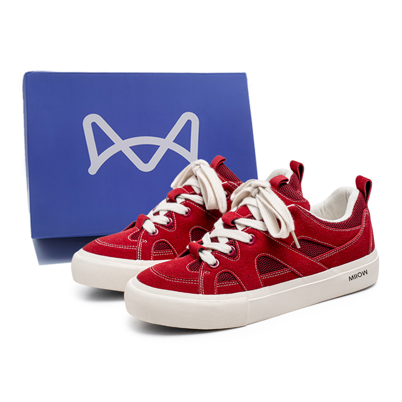 MIIOW Антискользящие износостойкие низкие скейтерские кроссовки мужские Box - красная коробка, цвет Red Box
MIIOW Антискользящие износостойкие низкие скейтерские кроссовки мужские Box - красная коробка, цвет Red Box