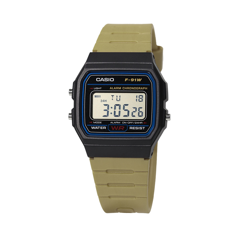 CASIO Серия Retrofit F 91W 1 улучшенный многоцветный кварцевый механизм ремешок из смолы часы унисекс черный циферблат
CASIO Серия Retrofit F 91W 1 улучшенный многоцветный кварцевый механизм ремешок из смолы часы унисекс черный циферблат