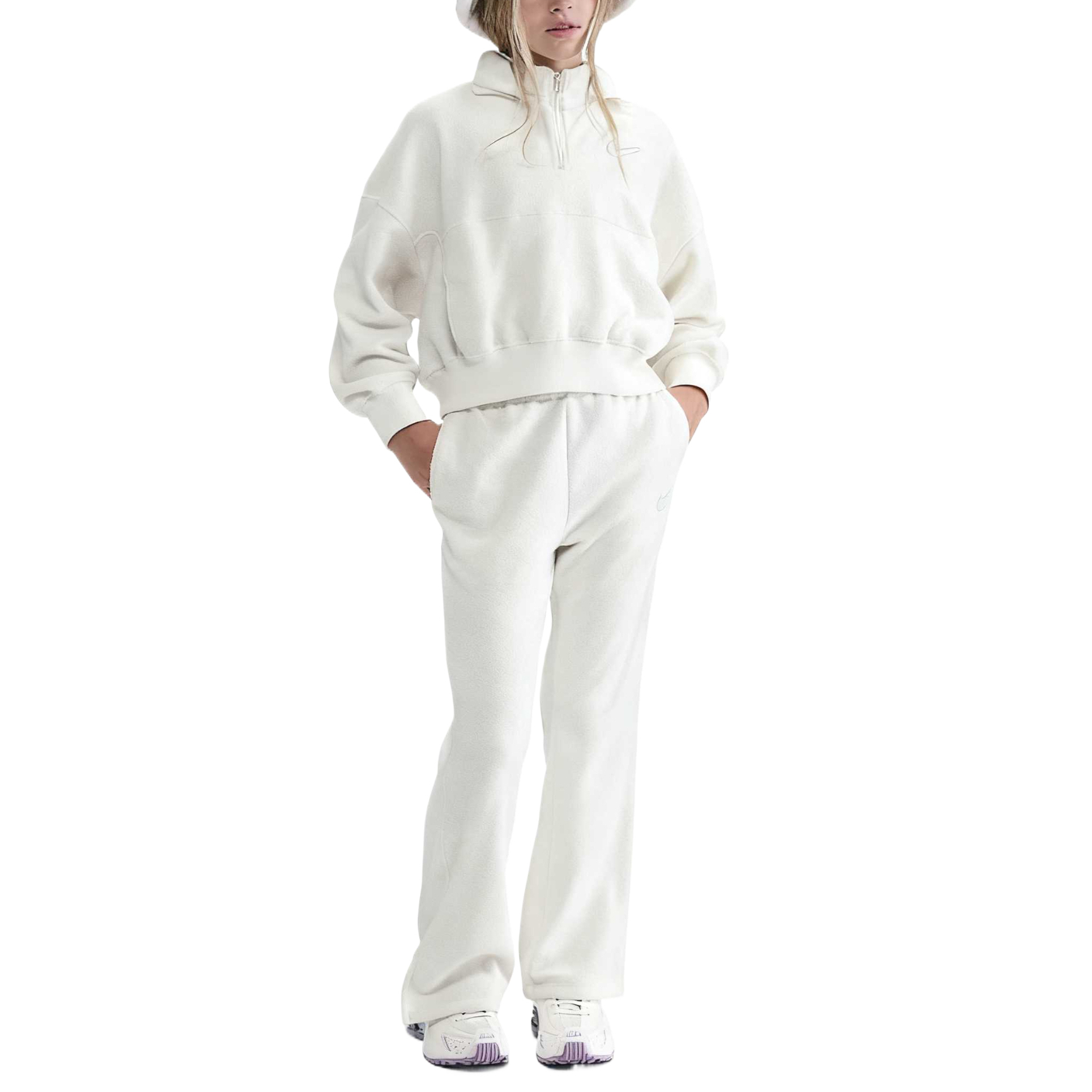 Детские вязаные спортивные штаны FW25 флисовые брюки Nike, белый
Детские вязаные спортивные штаны FW25 флисовые брюки Nike, белый