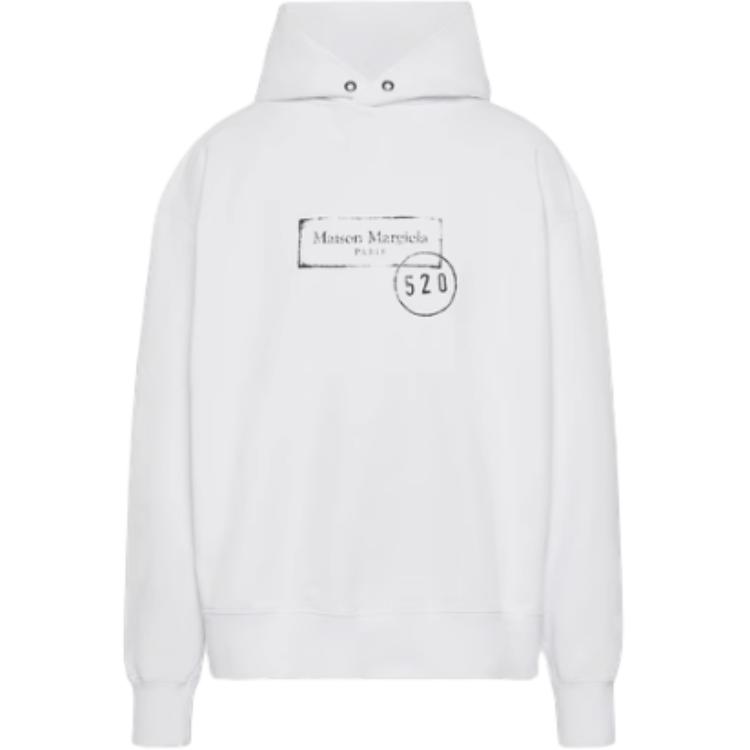 Хлопковый худи Maison Margiela, белый
Хлопковый худи Maison Margiela, белый
