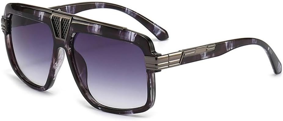 Мужские солнцезащитные очки в стиле панк большого размера для активного отдыха и спорта, защита от ультрафиолета UV400, женские винтажные солнцезащитные очки HCPIHF, Pattern Gray
Мужские солнцезащитные очки в стиле панк большого размера для активного отдыха и спорта, защита от ультрафиолета UV400, женские винтажные солнцезащитные очки HCPIHF, Pattern Gray