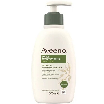 Aveeno Ежедневный увлажняющий лосьон 24-часовое увлажнение для нормальной и сухой кожи 500 мл
Aveeno Ежедневный увлажняющий лосьон 24-часовое увлажнение для нормальной и сухой кожи 500 мл