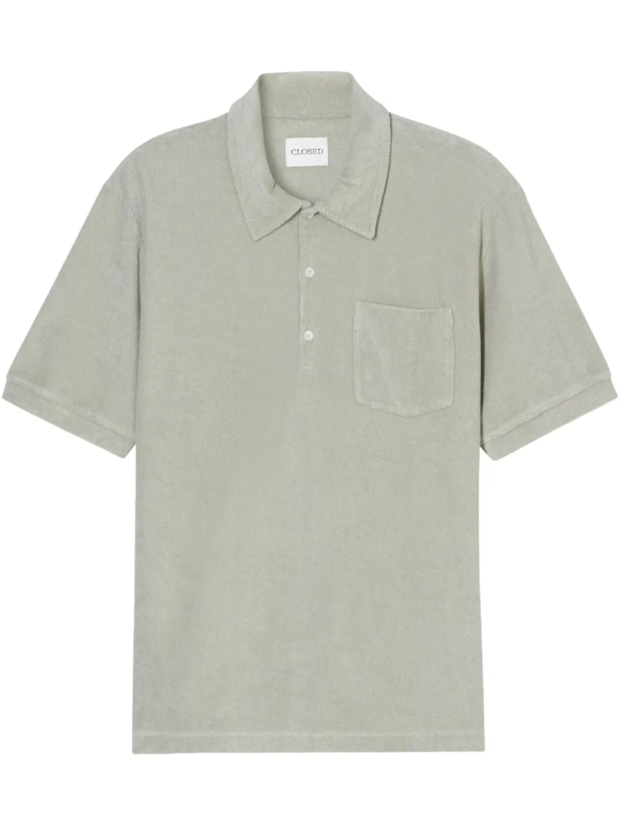 Рубашка поло с накладным карманом Closed, серый
Рубашка поло с накладным карманом Closed, серый