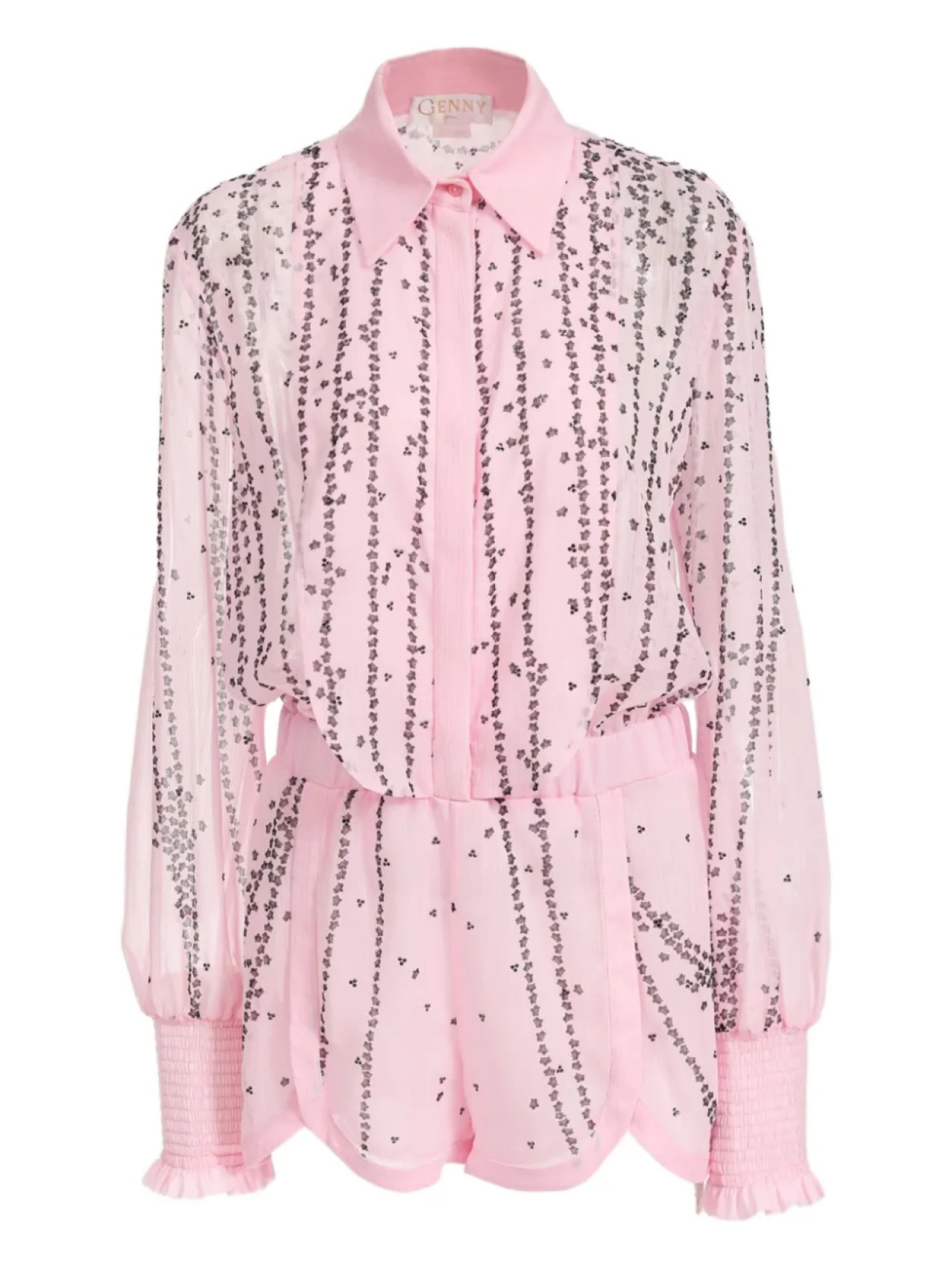 Комбинезон Genny, украшенный пайетками, розовый
Комбинезон Genny, украшенный пайетками, розовый