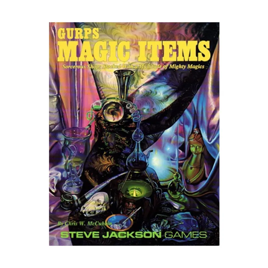 Magic Items #1 (1st Printing), GURPS (1st-3rd Edition) - Technology & Equipment, мягкая обложка
Magic Items #1 (1st Printing), GURPS (1st-3rd Edition) - Technology & Equipment, мягкая обложка