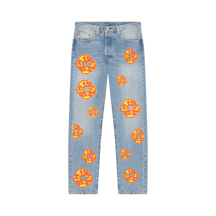 Джинсы Denim Tears x Offset Jean, синий
Джинсы Denim Tears x Offset Jean, синий
