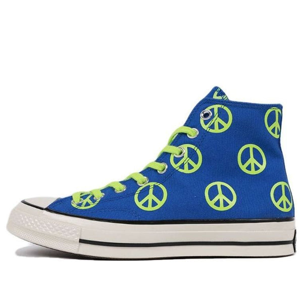 Кроссовки chuck 70 high 'unleash peace - royal ghost green' Converse, синий
Кроссовки chuck 70 high 'unleash peace - royal ghost green' Converse, синий