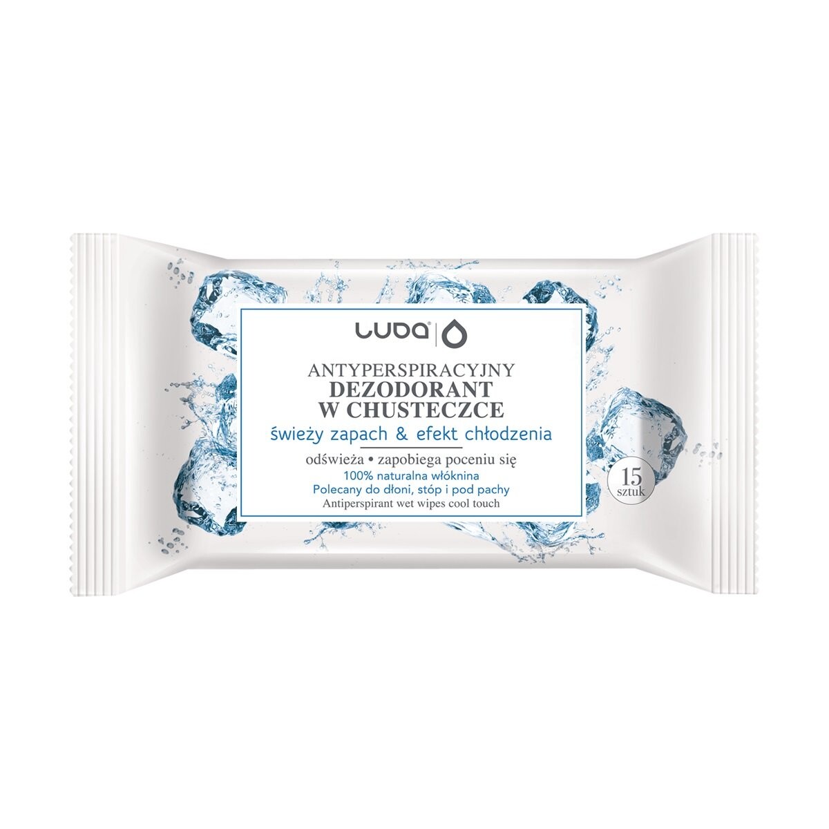 Люба, салфетки-антиперспиранты со свежим ароматом и охлаждающим эффектом, 15 шт Luba
Люба, салфетки-антиперспиранты со свежим ароматом и охлаждающим эффектом, 15 шт Luba