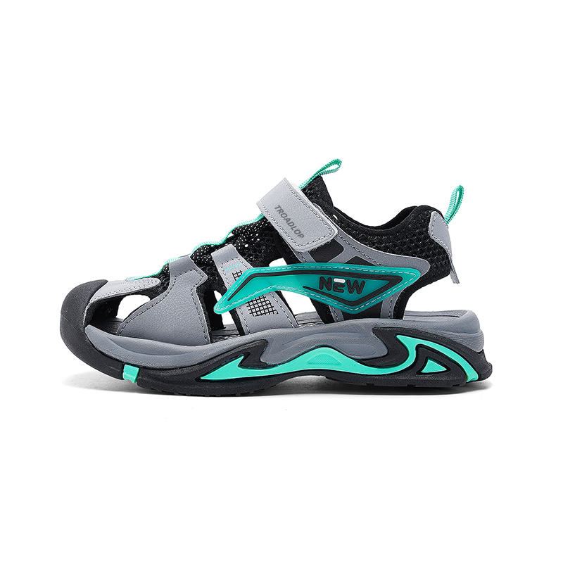 Сандалии детские, противоскользящие, с защитой от ударов, дышащие, легкие, с амортизацией TROADLOP, серый
Сандалии детские, противоскользящие, с защитой от ударов, дышащие, легкие, с амортизацией TROADLOP, серый