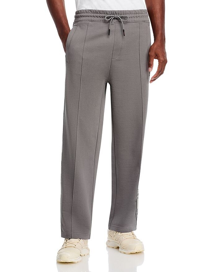 Спортивные штаны оверсайз из хлопка с логотипом HUGO x RB Dishorte, серый 
Спортивные штаны оверсайз из хлопка с логотипом HUGO x RB Dishorte, серый