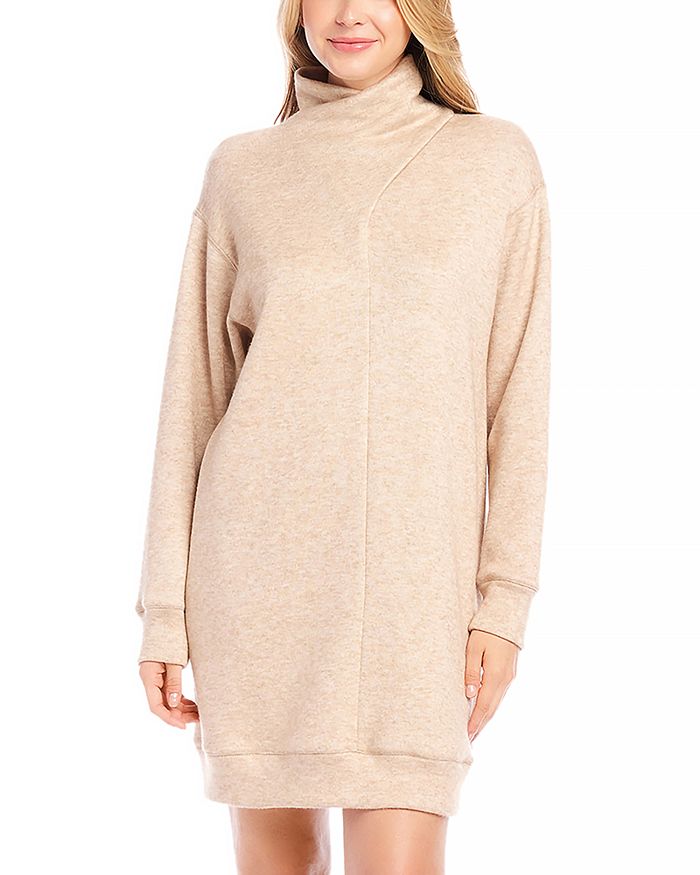 Факсовый водолазный свитер-платье с запахом Karen Kane, коричневый/бежевый
Факсовый водолазный свитер-платье с запахом Karen Kane, коричневый/бежевый