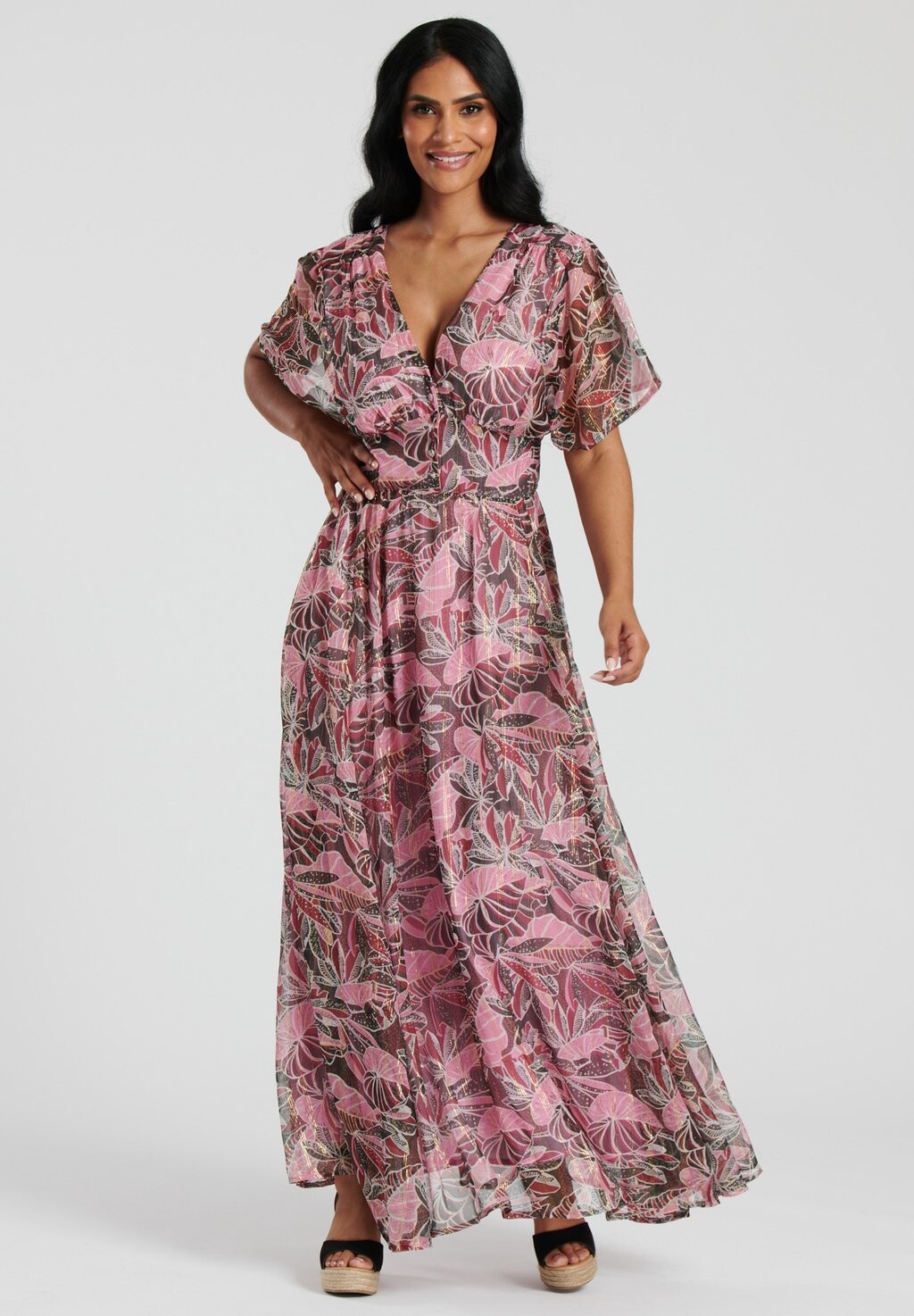 Длинное платье BUTTON DETAIL South Beach, розовый
Длинное платье BUTTON DETAIL South Beach, розовый