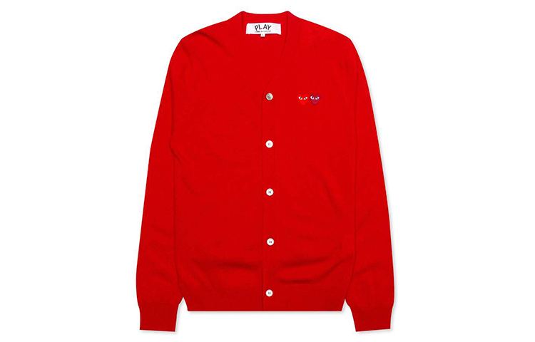 Свитер мужской красный CDG Play
Свитер мужской красный CDG Play
