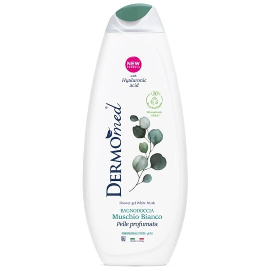 Гель для душа Белый мускус 650мл, Dermomed
Гель для душа Белый мускус 650мл, Dermomed