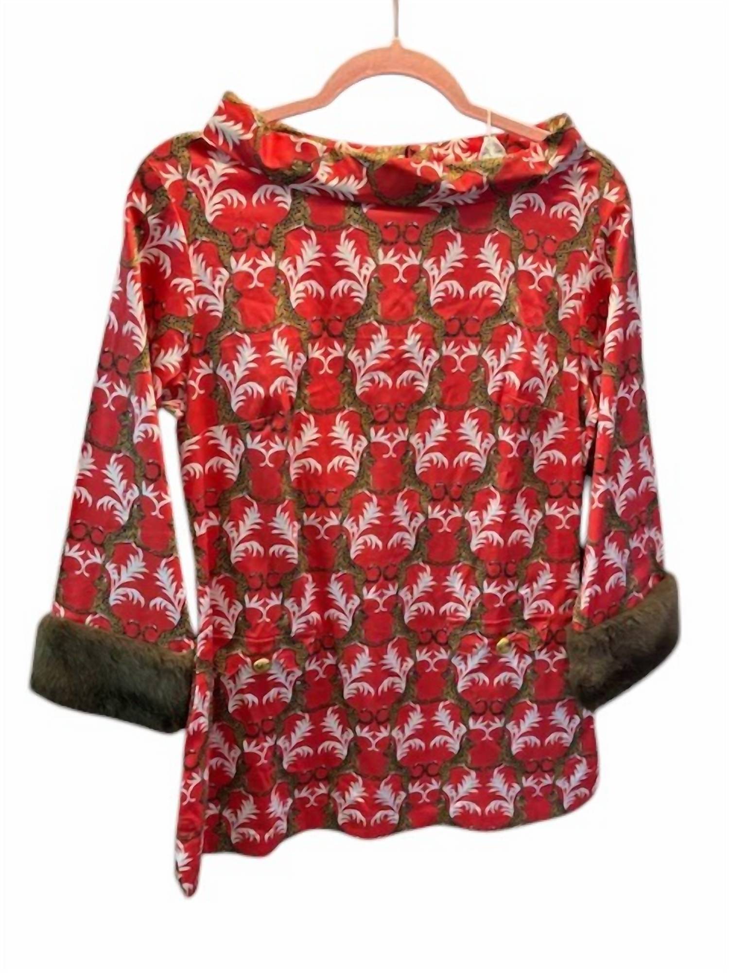 Женская туника Dancing Cheetah в красном цвете Dizzy-Lizzie
Женская туника Dancing Cheetah в красном цвете Dizzy-Lizzie