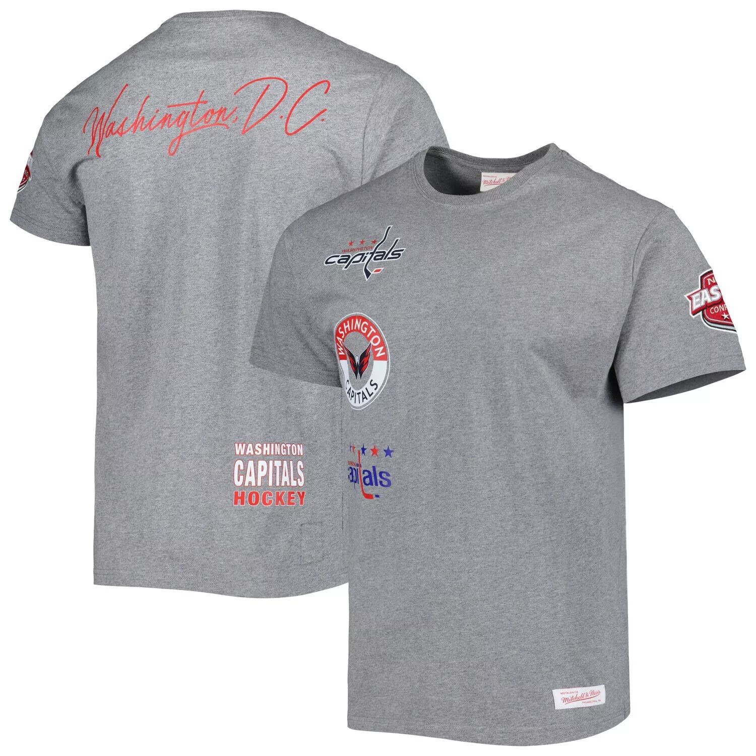Мужская футболка Mitchell & Ness Heather Grey Washington Capitals City Collection
Мужская футболка Mitchell & Ness Heather Grey Washington Capitals City Collection