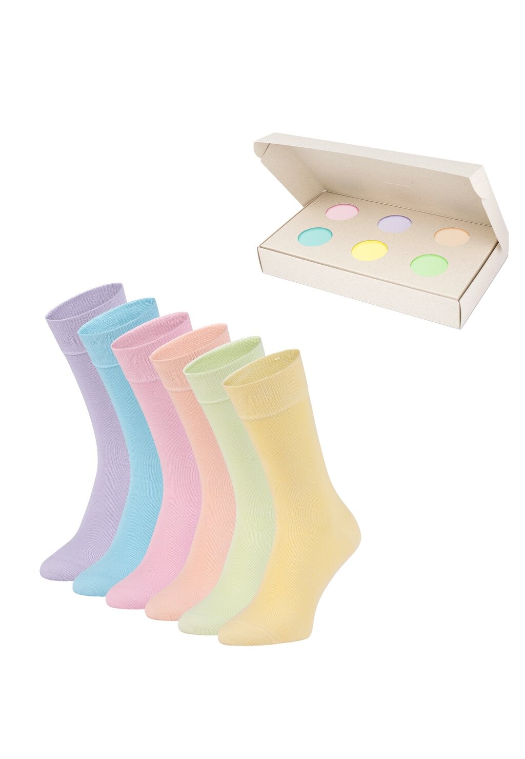 Носки BASIC 6 PACK Zooksy, мультиколор
Носки BASIC 6 PACK Zooksy, мультиколор