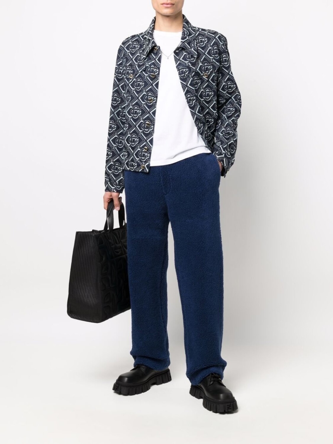 FENDI спортивные брюки прямого кроя, синий
FENDI спортивные брюки прямого кроя, синий