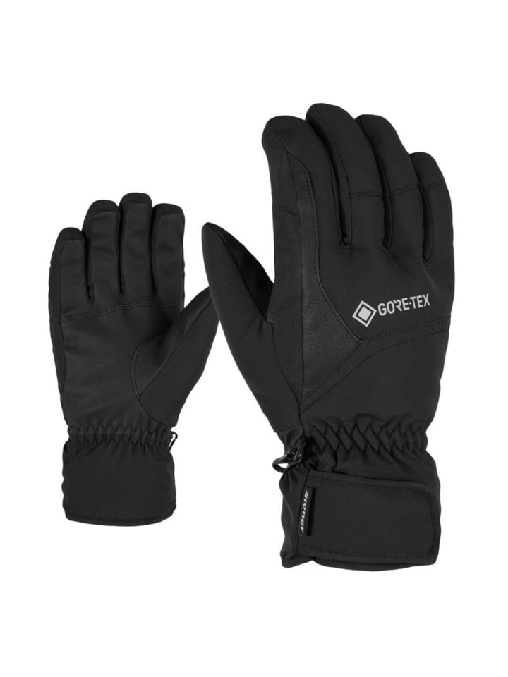 Ziener Лыжные перчатки с пальцами, черные
Ziener Лыжные перчатки с пальцами, черные