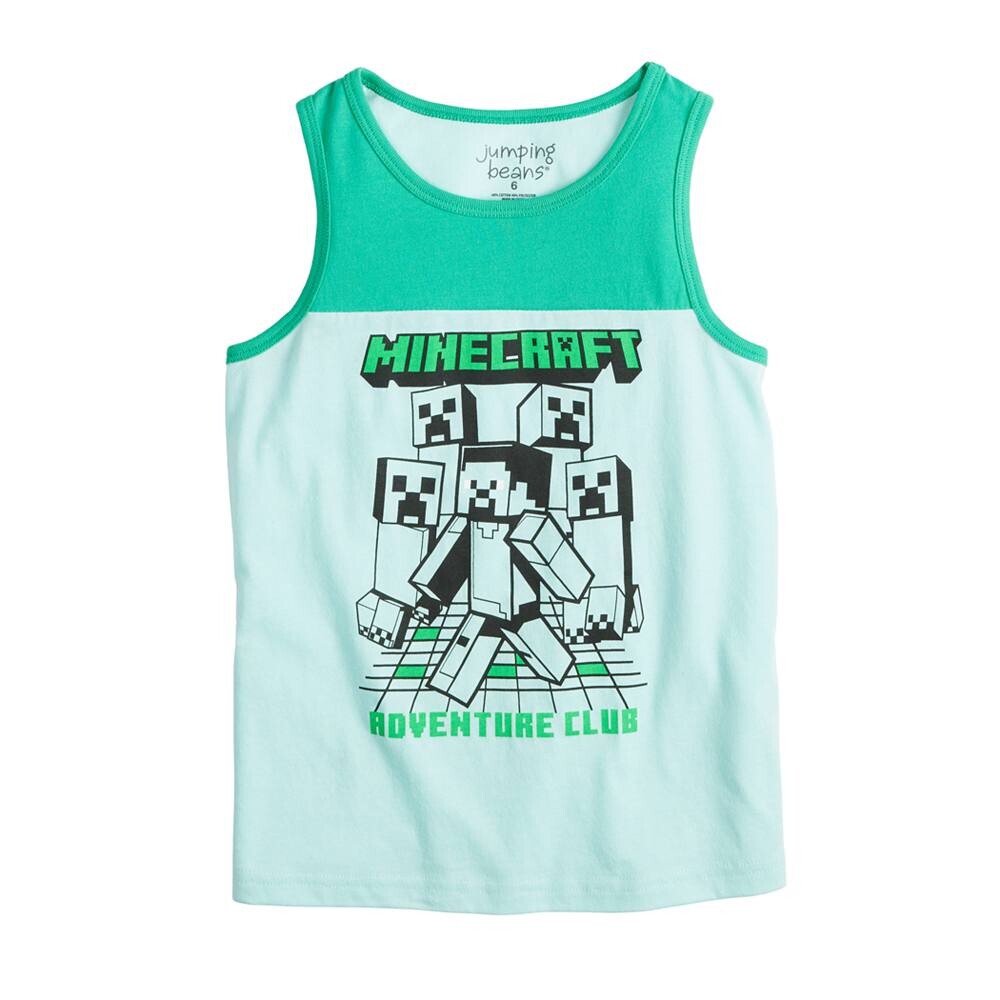 Вязаная майка Jumping Beans Minecraft для мальчиков 4–12 лет, зеленый
Вязаная майка Jumping Beans Minecraft для мальчиков 4–12 лет, зеленый