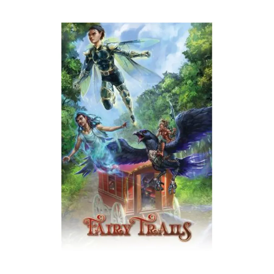 Fairy Trails (POD, Premium Color), Role Playing Games (Mirth Drake), твердый переплет 
Fairy Trails (POD, Premium Color), Role Playing Games (Mirth Drake), твердый переплет