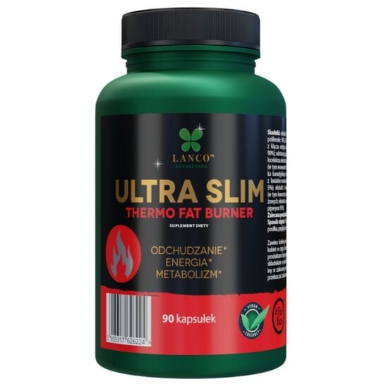 Ultra Slim thermo fat burner - Мощный сжигатель жира Lanco Nutrition
Ultra Slim thermo fat burner - Мощный сжигатель жира Lanco Nutrition