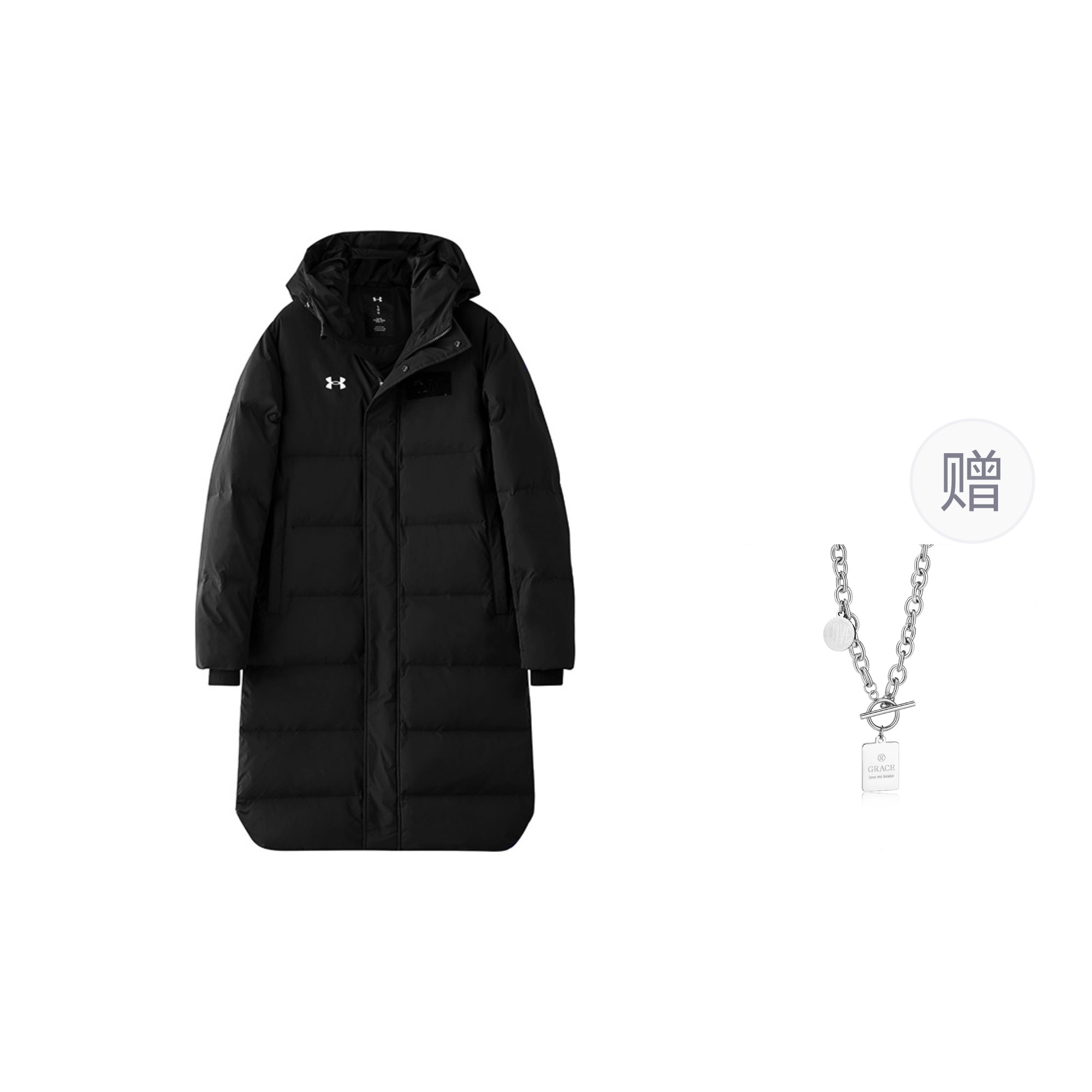 Under Armour Пуховик унисекс черный, Black
Under Armour Пуховик унисекс черный, Black