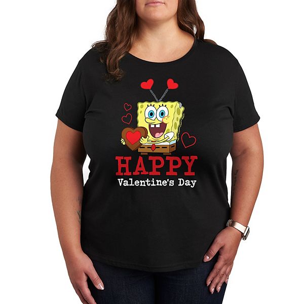 Футболка Plus size Spongebob Squarepants Happy Valentine's Day Nickelodeon, Black, Черный, Футболка Plus size Spongebob Squarepants Happy Valentine's Day Nickelodeon, Black
Футболка Plus size Spongebob Squarepants Happy Valentine's Day Nickelodeon, Black, Черный, Футболка Plus size Spongebob Squarepants Happy Valentine's Day Nickelodeon, Black