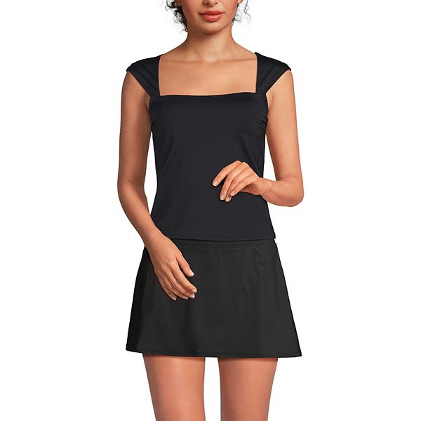 Женский топ-танкини с квадратным вырезом и косточками dd-cup Lands' End
Женский топ-танкини с квадратным вырезом и косточками dd-cup Lands' End